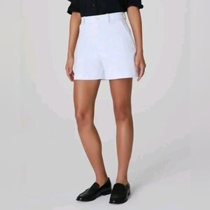 SPANX Women's Classic White Stretch Twill Shorts XL